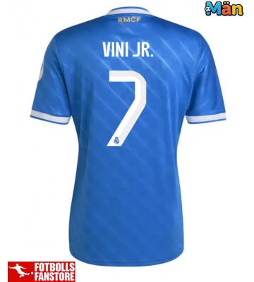 Real Madrid Vinicius Junior #7 Tredje Tröja 2025-26 Kortärmad